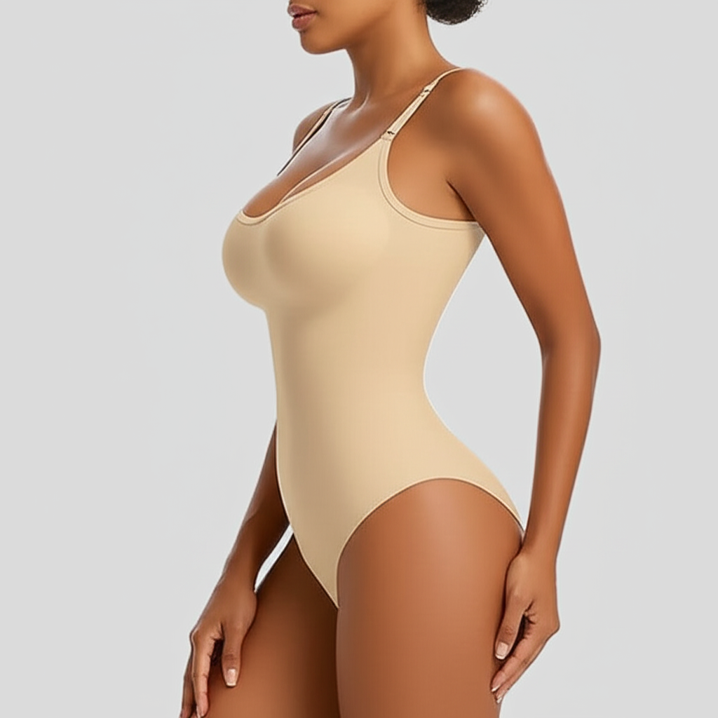 Seamless Postpartum Mid Back Bodysuit