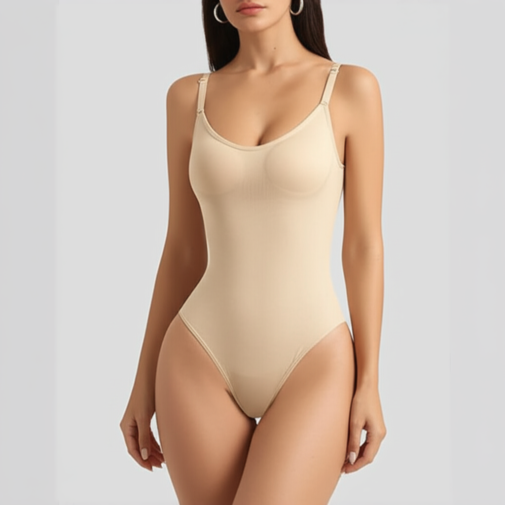 Seamless Postpartum Mid Back Bodysuit